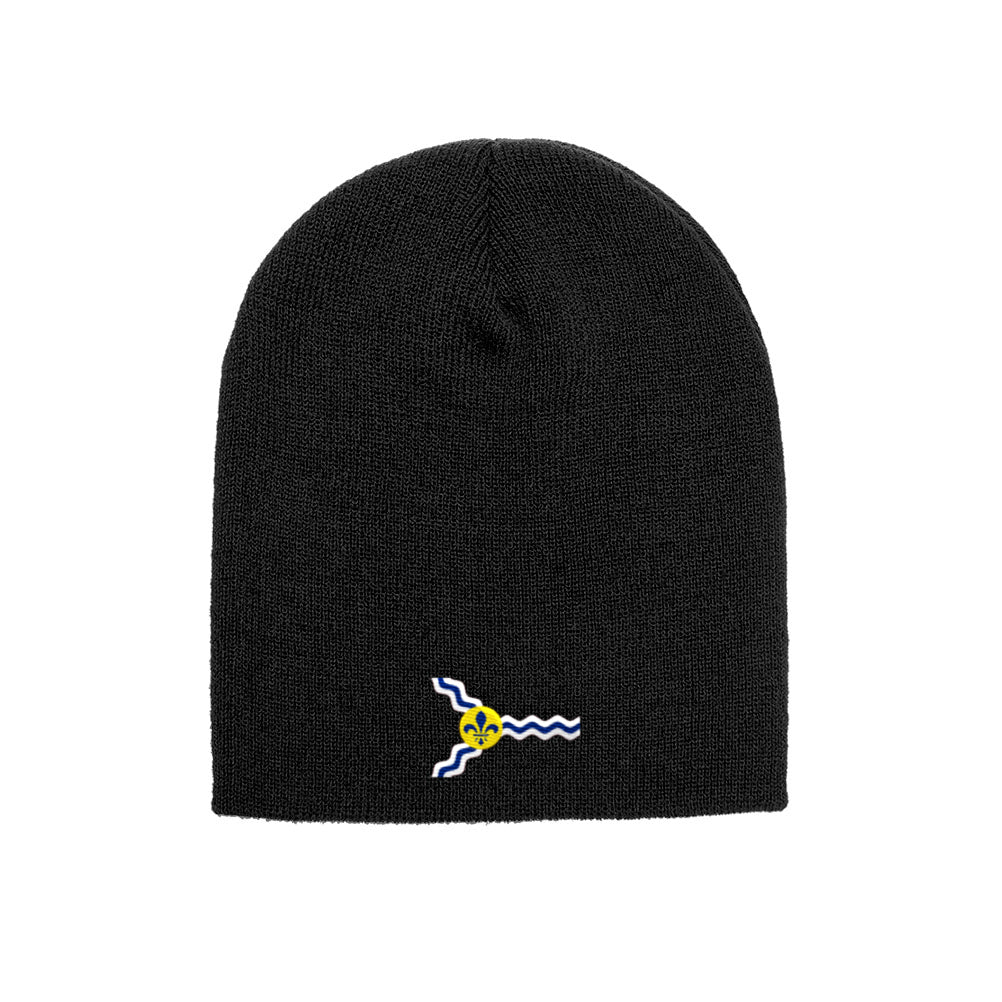 St. Louis Flag Missouri Official Hat Knit Cap Adult Yupoong – Beanie Flag 1500 Skull