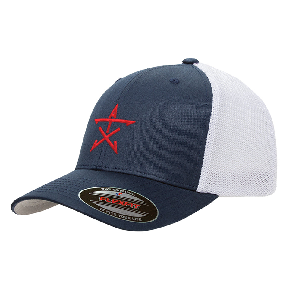 Austin Texas ATX Trucker Hat – Snapback Hat Official Cap 6006 Flag Mesh Retro