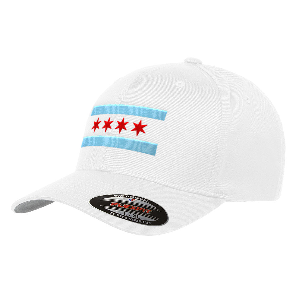 Premium Original Flexfit Fitted Hat White